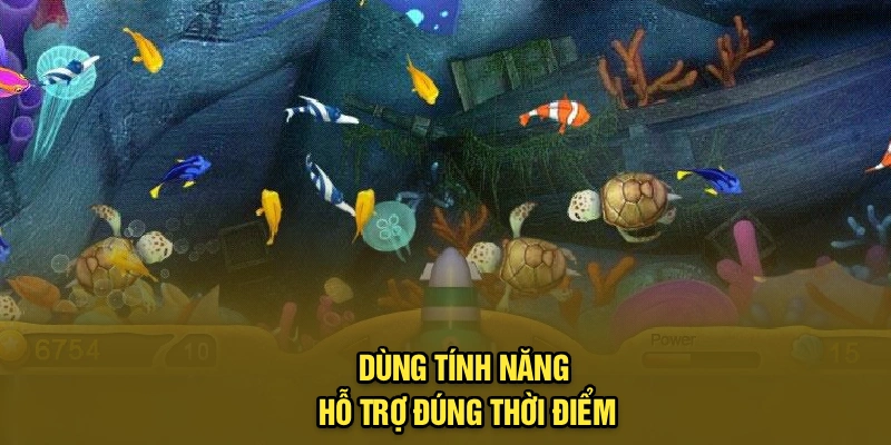 Dùng tính năng hỗ trợ đúng thời điểm